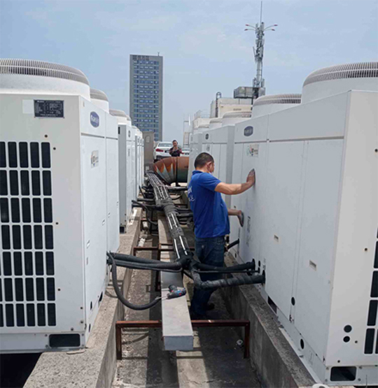 怀仁中央空调制热和不制冷系统维修方法